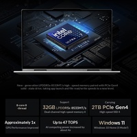 ThinkPad X1 2 en 1, Intel Evo Core Ultra7, 32 GB SSD, Pantalla Táctil OLED 2.8k de 120 Hz, Convertible, para Negocios y Juegos