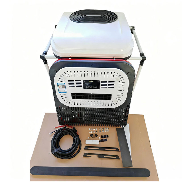 48V 60V 72V RV Rooftop DC Air Conditioner for Truck Bus Electric Vehicle