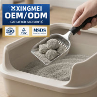 Lettiera per Gatti in Bentonite a Forma Irregolare - Fornitura Diretta dalla Fabbrica OreCrush 99,9% Senza Polvere, Agglomerante Rapido