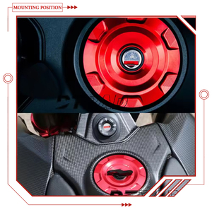 Nueva Tapa <span class=keywords><strong>de</strong></span> Tanque <span class=keywords><strong>de</strong></span> Combustible <span class=keywords><strong>de</strong></span> Apertura Rápida CNC para Motocicleta DUCATI HYPERMOTARD 698/RVE 2024 2025 - Product Image 2