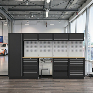2025 Mô Hình Mới Nhất Nhiệm Vụ Nặng Nề Tùy Chỉnh Hiện Đại <span class=keywords><strong>Modular</strong></span> Thép Công Cụ Ngực OEM Nhà Để Xe Hội Thảo Lưu Trữ Hệ Thống Tủ - Product Image 5