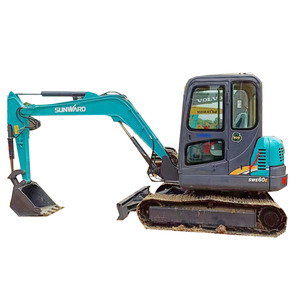 Pelleteuses d'occasion Sunward 6T Pelleteuse à chenille à bas prix Machines de terrassement Machines de génie de construction d'occasion - Product Image 1