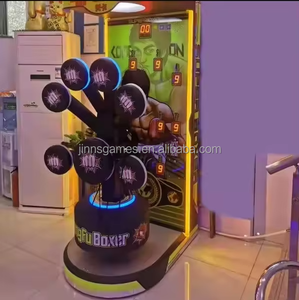 8 cibles Sport jeu Kick Punch Machine langue anglaise Arcade boxe divertissement 1 an de garantie monnayeur fabriqué en plastique - Product Image 6