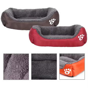 Fabriek Groothandel Luxe Zacht Nest Grote Rechthoek Huisdier Bed Dubbelzijdig Ademend Op Maat Voor Hond Of Kat - Product Image 6