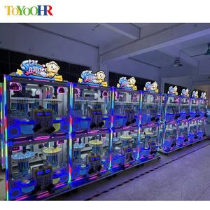 Sikke işletilen ödül hediye oyun makinesi şanslı klip makinesi 2 oyuncu Arcade oyun satış hediye makinesi satılık - Product Image 6