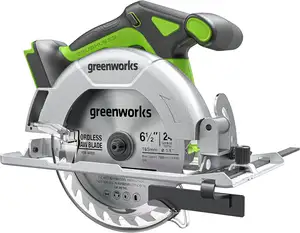 Greenworks 24V 6.5'' Cordless Battery Brushless Circular Saw (Tool Only)