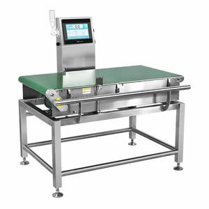 Automatic Conveyor Belt Food Scale Check Weigher Com Rejector Sistema Combinado Convey Belt <span class=keywords><strong>Checkweigher</strong></span> e detector de metais para F - Product Image 4