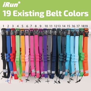 <span class=keywords><strong>IRun</strong></span>-Soporte de Baberos reflectante para correr, cinturón de número de carrera para triatlón, Maratón, personalizado, con Gel - Product Image 3