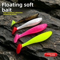 Leurre souple HUAYU 14cm/10cm pour la pêche au grouper en eau salée, en plastique, sans hameçons, pour la capture de gros poissons