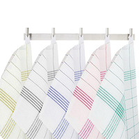 Serviette de cuisine et torchon 100 % coton teint en fil, personnalisable, très prisés en Europe et aux États-Unis, technique de tissage, vente en gros