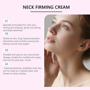 Crema Reafirmante para el Cuello de Marca Privada, Crema Antienvejecimiento, Reafirmante, Hidratante, Suavizante, Masajeador de Cuello - Product Image 2