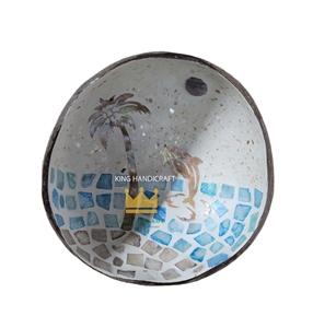 Vietnam High Quality Handmade Natural Coconut <b>Mother</b> of Pearl Bowl Home Decoration and Gift - Product Image 1