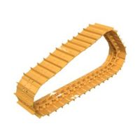 Ensemble de semelles de chenilles 379-4044, Semelle de chenille 391-3970, 598-2763, 263-9252, Semelle de chenille en caoutchouc pour bulldozer, excavatrice