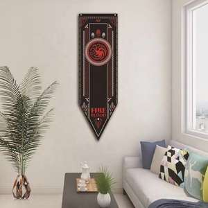 Напечатанный вручную вышитый домашний паб украшение флаг Игры престолов настенный флаг висит Вымпел флаг - Product Image 4