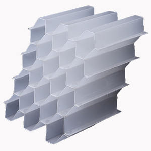 Colons biologiquement actifs de tube de lamelle de PVC/PP MBBR pour la réduction augmentée d'ammoniaque et d'azote - Product Image 4