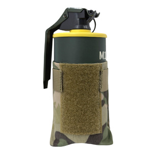 Bolsa Táctica para Granadas de Humo, Porta Granadas de Nylon con Cierre de Gancho y Bucle para Portaplacas - Product Image 4