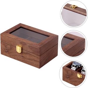 Boîte à bijoux en bois sur mesure usinée avec couvercle à charnière, perçage de précision et brochage, tolérance de précision - Product Image 4