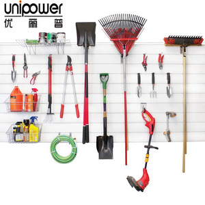 Ganchos de Almacenamiento Unipower para Montar en la Pared, Acero Inoxidable, Desmontables, Organizador para Garaje u Oficina, Estante de Almacenamiento - Product Image 2