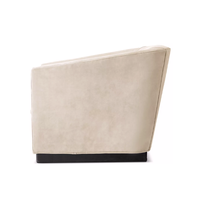 Nouveau design, canapé moderne en cuir avec accoudoirs, pour salon, siège cascade, mobilier écologique personnalisable pour hall d'hôtel