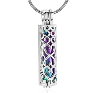 Penjualan laris liontin abu perak pemegang kalung kenang-kenangan untuk Kalung abu manusia - Product Image 1
