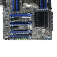For Supermicro C7X99-OCE-F X99 Motherboard Intel LGA 2011 Socket Dual Network Ports IPMI Management 64GB RAM Support 4 Graphics