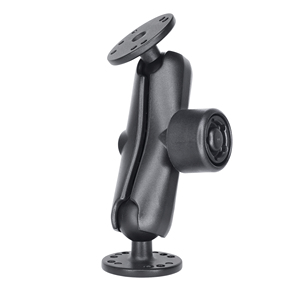 VINmounts 1.5" Double Ball Mount With15cm Arm <b>for</b> Raymarine Dragonfly Series with Round Plates Compatible with Ram Mounts - Product Image 3