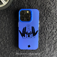 Coque de Téléphone PC Tendance et Design pour iPhone 7 8 Xr Xs 11 12 13 14 15 16 17Plus Pro Max – Protection de Téléphone Jul