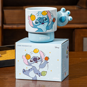 Taza de Cerámica con Diseño de Dibujos Animados y Asa, Taza Personal para Café y Leche para Uso en el Hogar, la Escuela y como Regalo - Product Image 6