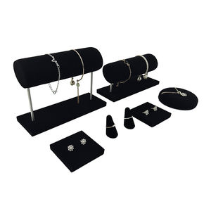 AURORA - Juego de Soportes de Exhibición para Collares de Jade, Soporte de Almacenamiento de Franela para Joyería Personalizada, 45 cm, Calidad 100% Garantizada de Fábrica - Product Image 5