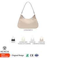 Sac bandoulière en toile imprimé fille noire mignonne, double fermeture éclair, tendance, portable, avec chaîne et lettres, pour femmes et amies