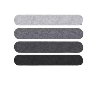 Panel de pared decorativo de fieltro a rayas, hecho a mano, poligonal, para difusión de sonido, almacenamiento de fotos, notas y joyas, para decoración del hogar. - Product Image 5