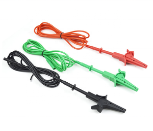 Cables de prueba originales TL1550B con pinzas de cocodrilo (rojo, negro, verde) económicos en stock - Product Image 2