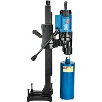 Perceuse verticale à diamant Dongcheng Z1Z-FF04-200s, modèle 200, pour le perçage à l'eau, perceuse de table sans moteur pour la découpe de trous dans le béton