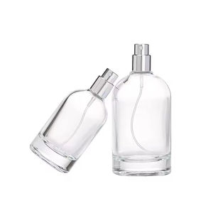 Botella de Perfume de Vidrio Vacía de Lujo Personalizable, Cuadrada o Redonda, para Cosméticos, con Elementos de Diseño - Product Image 6