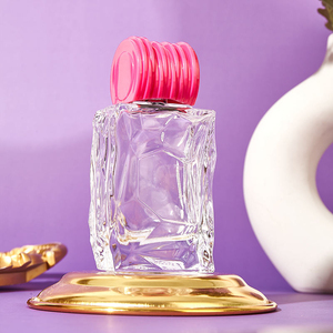 Wholesale 50ml Square Transparent Thickened Glass Perfume Bottle Bayonet <b>Seal</b> Pump Sprayer for Fire <b>Sprays</b> Cosmetics Packaging - Product Image 6