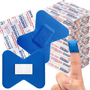 Pansement détectable par métal bleu pour le secteur de la restauration, pansement adhésif imperméable, pansement de premiers secours sans latex pour plaies - Product Image 4