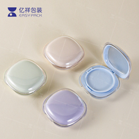Vide De Luxe Transparent Shell En Plastique Cosmétique Coussin D'air Cas Boîte BB Coussin Poudre Fondation Conteneur pour 15g Emballage