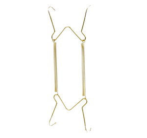 Nhà cung cấp Trung Quốc của thiết kế mới W hình dạng dây tấm mùa xuân tường móc kim loại dụng cụ cầm tay với móc loại cài đặt - Product Image 2