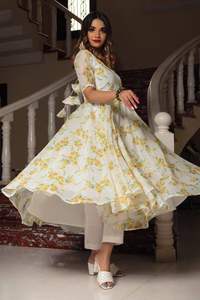 Chanderi kurta แบบพรีเมี่ยมพร้อมกางเกง & dupatta เปิดตัวสินค้าจำนวนมาก - Product Image 5