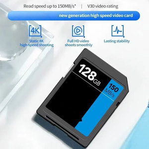 Tarjeta SD de Alto Rendimiento con Logotipo Personalizado de 32 GB, 64 GB, 256 GB, 128 GB, U3, 4K, V30, C10, Tarjeta de Memoria para Cámara, Videocámaras HD - Product Image 6