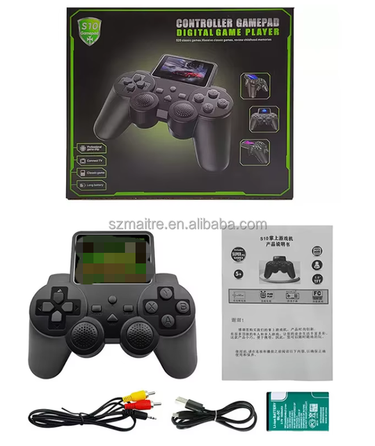 S10 Game Controller 500 520 in 1 TV Output Classic Retro Mini Handheld Video Game Console 8 Bit Retro Game Console