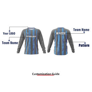 Divisa da <span class=keywords><strong>Calcio</strong></span> Stile Retrò per Uomo, Look Vintage con Strisce, Maglia da <span class=keywords><strong>Calcio</strong></span> dal Design Classico - Product Image 3