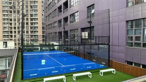 2024 Équipement de court de tennis panoramique Padel <span class=keywords><strong>Nice</strong></span> Design Populaire en Italie Koweït Qatar Arabie Saoudite Chili - Product Image 4
