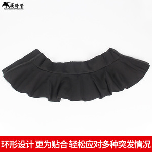 Protège-cou anti-coupure de style châle, équipement de protection résistant aux coupures pour patrouille de sécurité, polyéthylène noir - Product Image 4