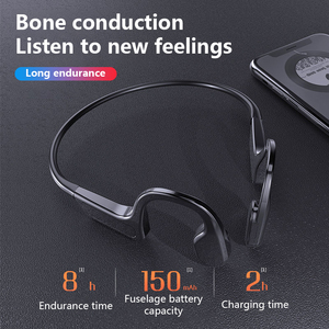 X1Waterproof Casque sans fil à conduction osseuse sans fil Sports Super Bass Open Ear Headphone Casque étanche - Product Image 2