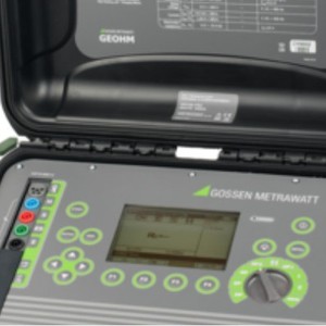 Comprobador de Puesta a Tierra Gmc-I GeoHmPro/Xtr con Pantalla Digital, Medidor de Resistencia de 1 kV 0 A a 35 A para Mediciones Precisas - Product Image 2