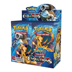 Pokemon Trading Cards Booster Box Factory Wholesale Cheap Good Quality 360 Pcs/box Sun & Moon Playing Carte Pokemon Gx Cards