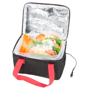 Portable Mini Oven Electric Lunch Box 5V, 8.4V Car Food Warmer Heated Lunch Box Warming Tote for Travel,Work, Home Cooking