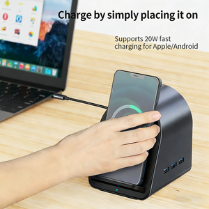 Hub USB Portátil 11 en 1 Tipo C y Hub USB C 11 en 1 de Alta Calidad, Base para Teléfono con Ethernet, Hub USB Tipo C 11 en 1 para Macbook - Product Image 3