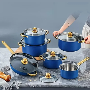 <span class=keywords><strong>Set</strong></span> di Pentole in Acciaio Inox Rosa 12 Pezzi Spedizione Rapida <span class=keywords><strong>Set</strong></span> di Pentole Antiaderenti <span class=keywords><strong>Set</strong></span> da Cucina Casseruola - Product Image 6